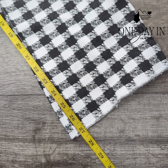 Versona Checkered Flare Leg Jeans Size 10 - Picture 5 of 6